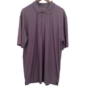 Oxford Golf Mens Lavender Performance Polo Sz XL